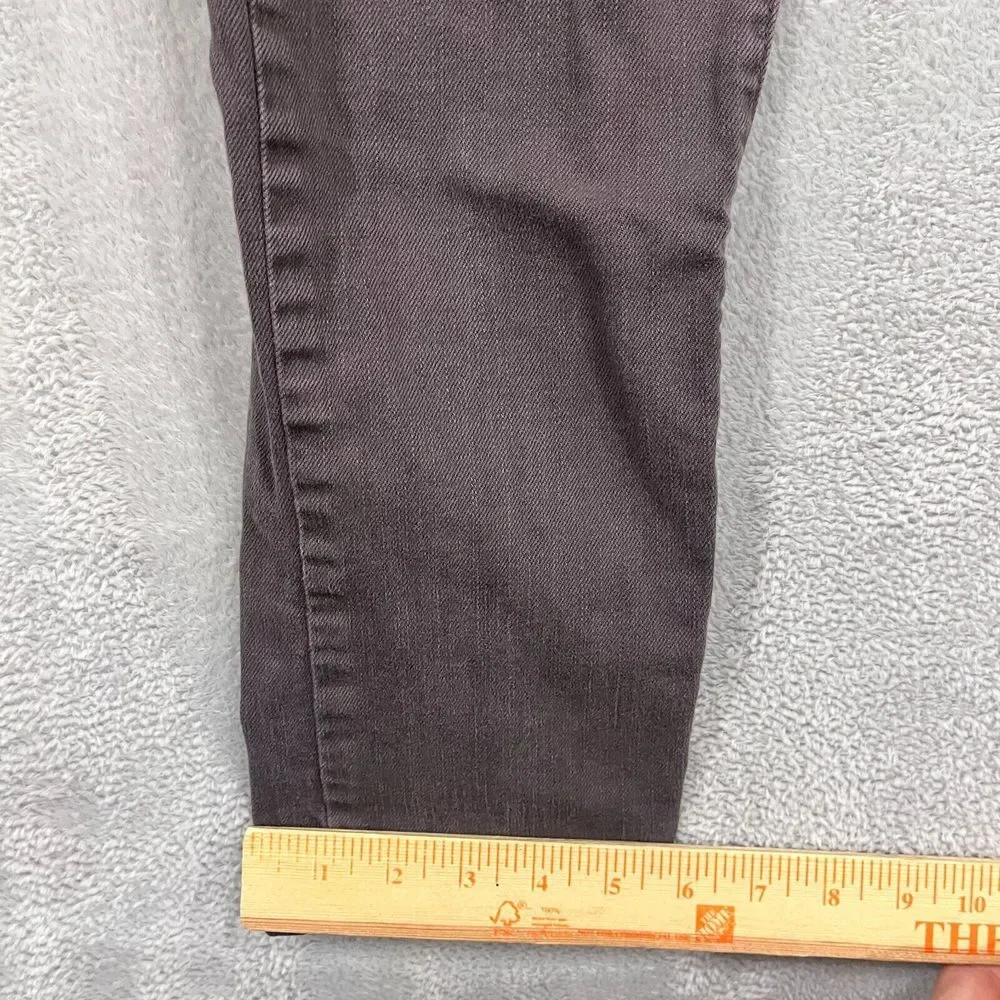 Mavi James Skinny Jeans Mens 31x32* Gray Denim Stretch‎ Flat Front Low Rise